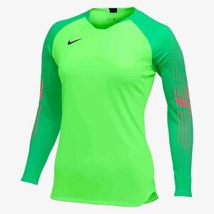 Nike Neon Green Long Sleeve Sports Top